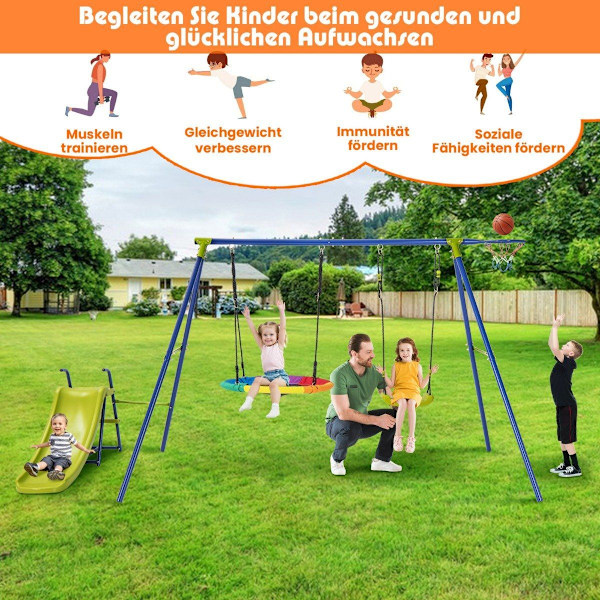 4-in-1-keinusarja 3-12-vuotiaille lapsille