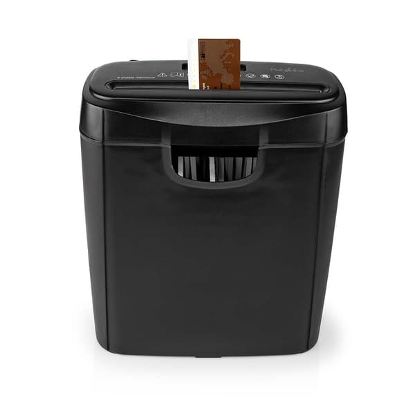 makulator | 6x A4 sider | 10 l | Sikkerheds standard: DIN 2 | 190 W | Sort
