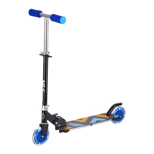 Blue Kick Scooter, foldbar, letvægtsdesign