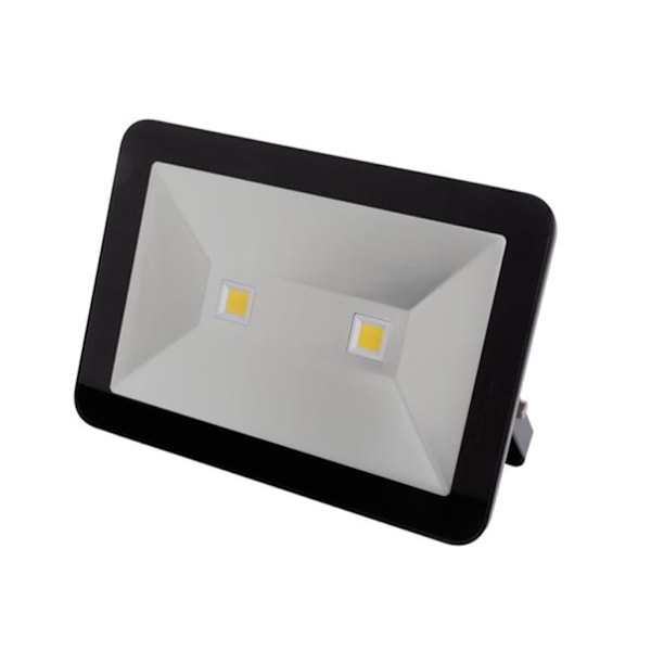 Design Led Floodlight - 100 W, Neutral Hvid - Sort