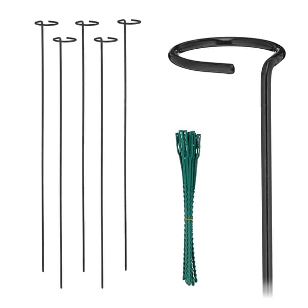 Metalliset kasvituet, 6 kpl