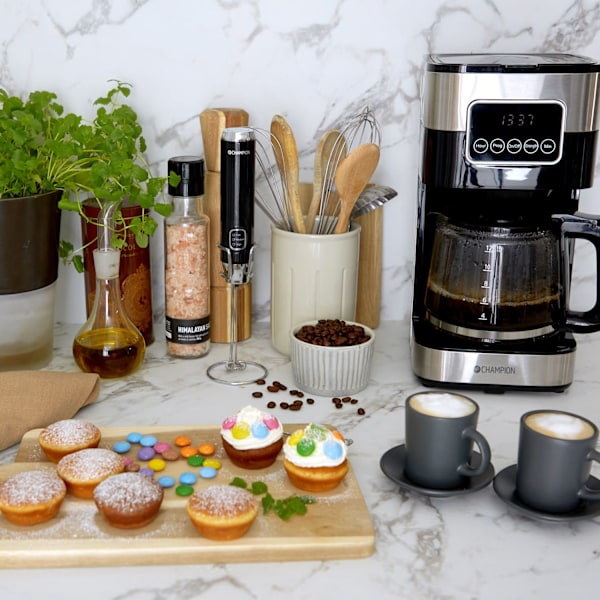 Kaffemaskine Digital 12-kops/1,5L KB400 Rustfri