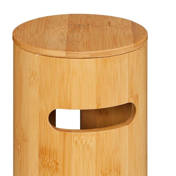 Bambus til opbevaring af toiletruller