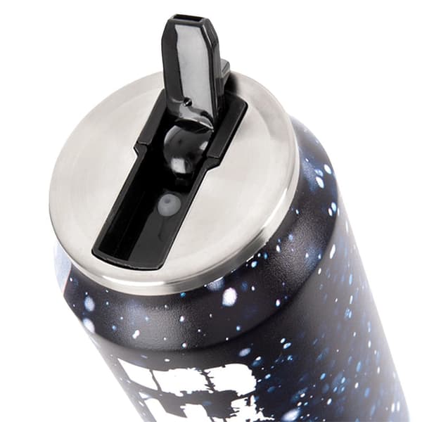 Rejsekrus 700 ml, rustfrit stål, hockeydesign