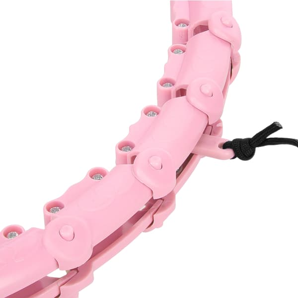 Plus Size Weighted Hula Hoop, ljusrosa
