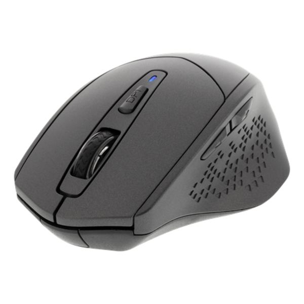 DELTACO hiljainen Bluetooth-hiiri, 800-1600 DPI - tummanharmaa Harmaa