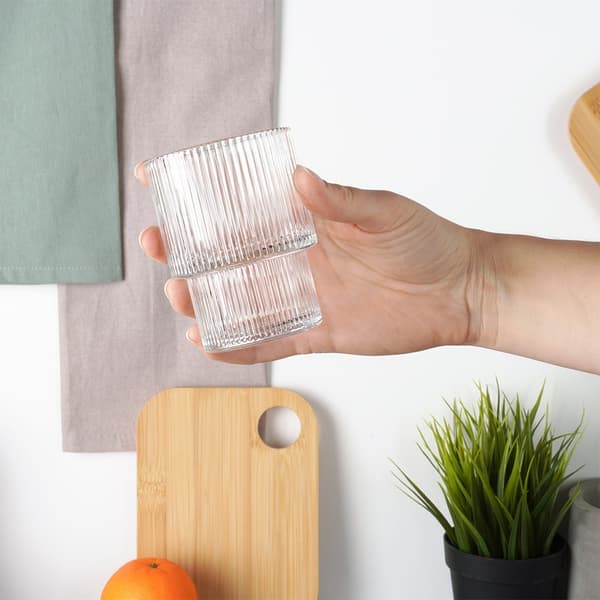 Set med 6 glas, 190 ml kapacitet