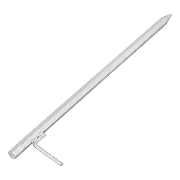 Markankare 50 cm galvaniserat stål med L-krok