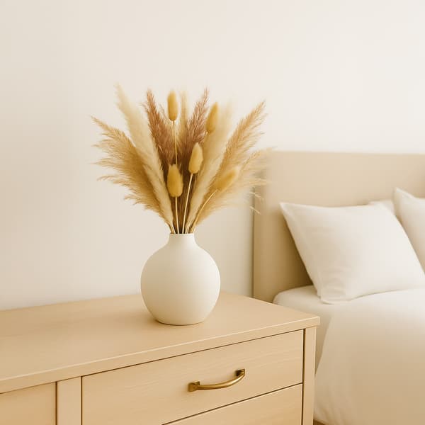 Kuivattu Pampas-ruohosetti, 144 osaa – Boho Decor