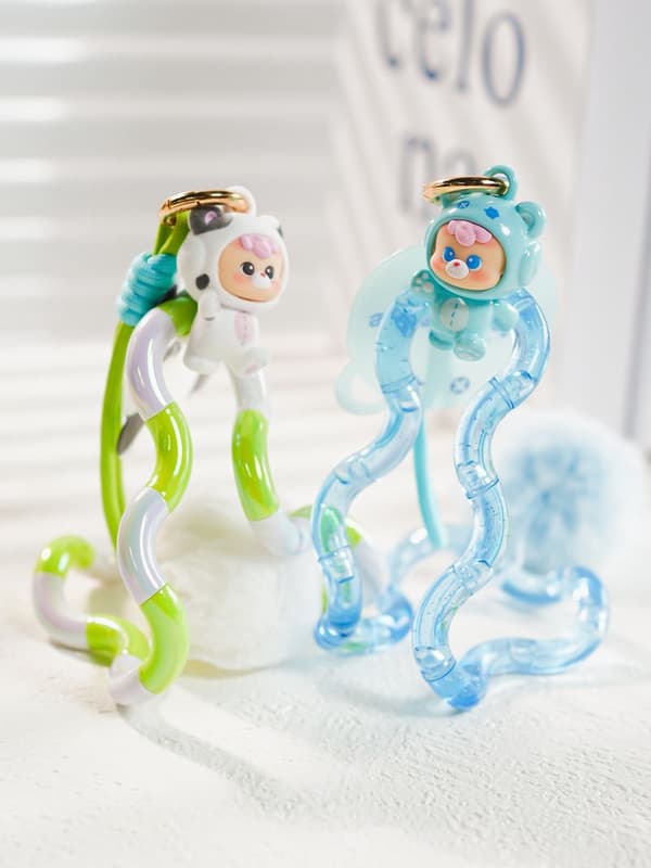 Blind Box Nøglering – Abebe Bjørne Serie