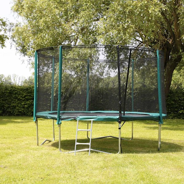 Stige til trampolin