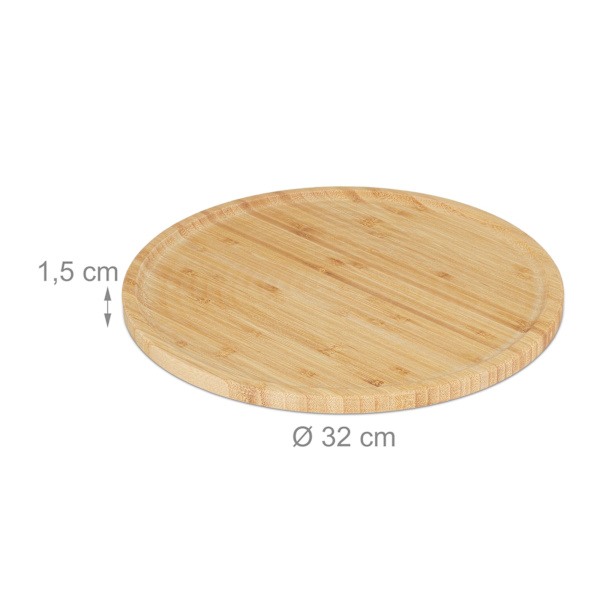 Bambu pizza tallrik 32 cm