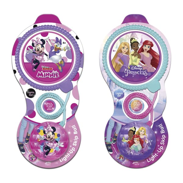 Lysende Disney-ankelkipsbold med batterier