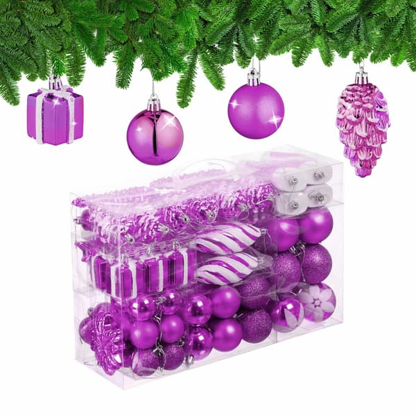 Julgranskulor i set om 72 st