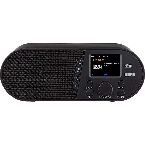 DABMAN d105 Kompakt DAB+ /FM / Bluetooth-radio Svart