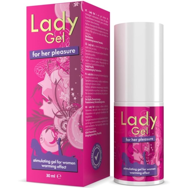 Intimateline - Lady Gel For Ger Pleasure stimuloiva geeli lämpövaikutuksella Ella 30 ml
