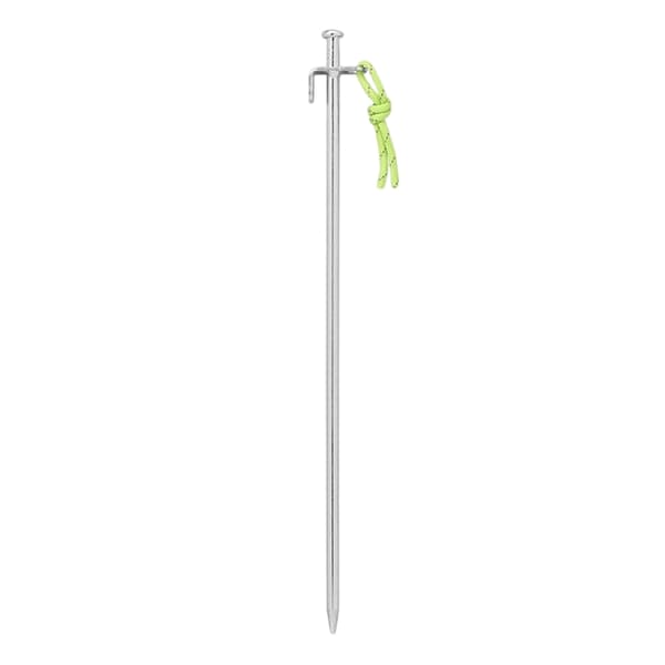 Klippepind 40 cm galvaniseret stål med L-krog Heavy Duty