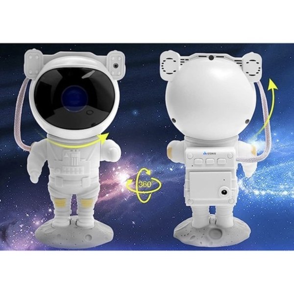 Izoxis 21857 astronaut LED-stjerneprojektor