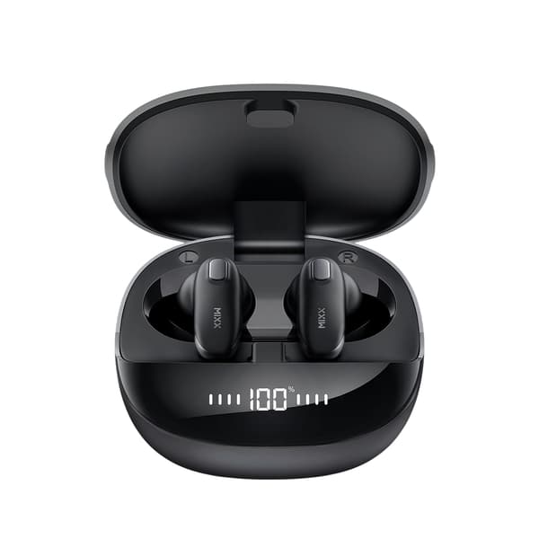 MIXX Hovedtelefon Mini Charge 2 In-Ear TWS Qi Sort
