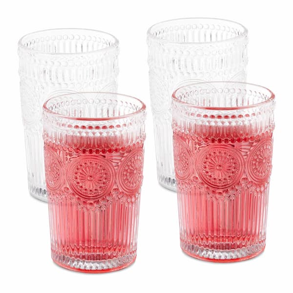 Dricksglas vintage 40 cl set om 4