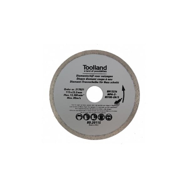 Timanttilevy - 180 mm x 25,4 mm