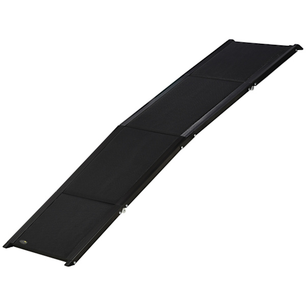 Lemmikkiramppi, Taittuva Alumiininen Koiranramppi, Liukumaton, Autoille, Kuorma-Autoille, Maastoautoille, 40Kg Asti, Takaluiska