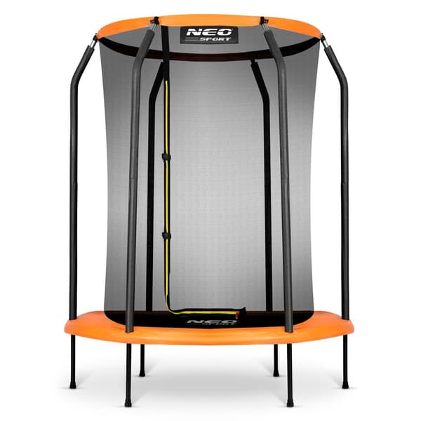 Børnehavetrampolin med sikkerhedsnet, 152 cm