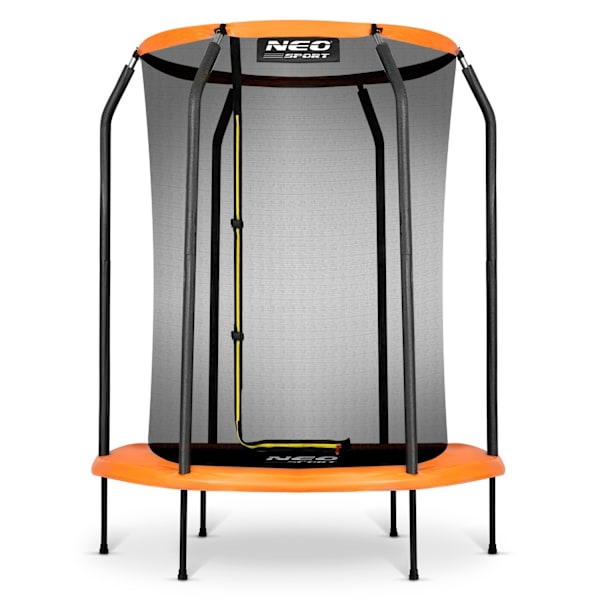 Trampolin til haven 152 cmSættet indeholder:- Trampolin 152 cm- 6 ben- 6 stænger med skumbeskyttelse- Indvendigt sikkerhedsnet med lynlå