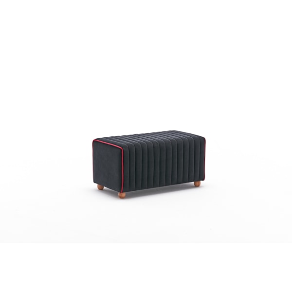 Pouffe Mabel Puf - musta