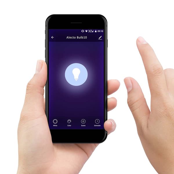Smart Wi-Fi LED-pære, E27 9W, 16 millioner farver, dæmpbar