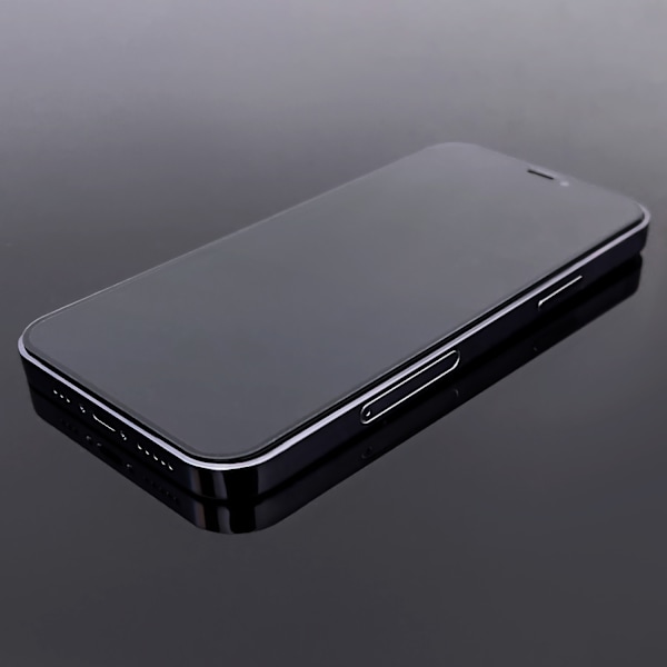 SET 2x 9H härdat glas för hela skärmen Xiaomi Redmi A2 / Redmi A1 med svart ram