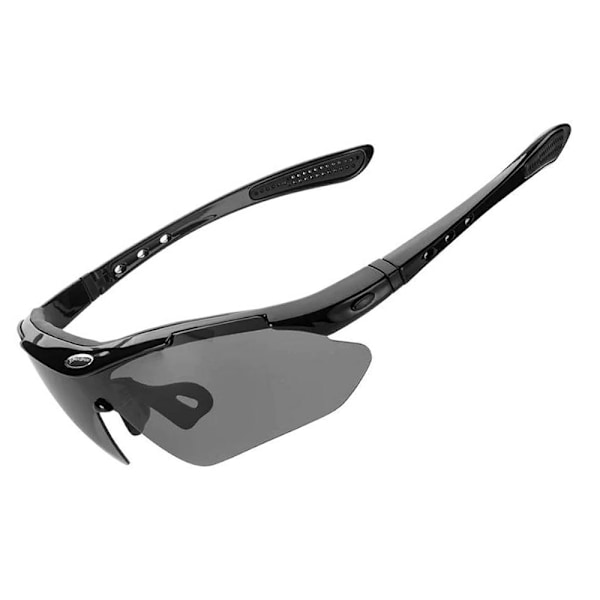 Fotokromatisk cykelbrille med UV 400 filter, sort