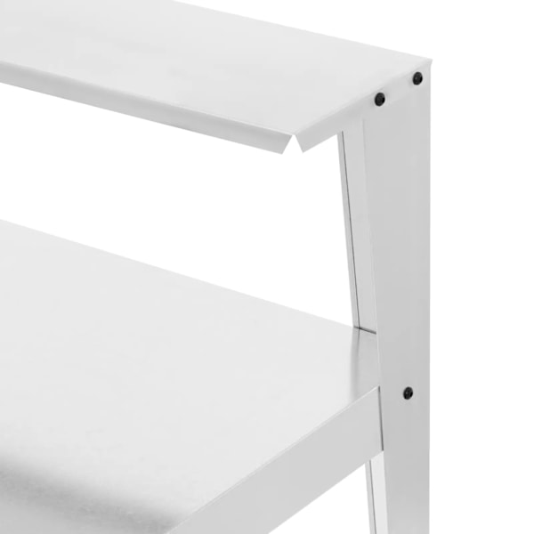 Havebord til plantning af planter med stålhylde 112 x 61 x 109 cm