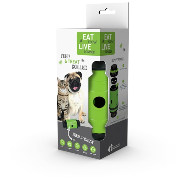 Syö Slow Live Longer Feed ja Treat L Green