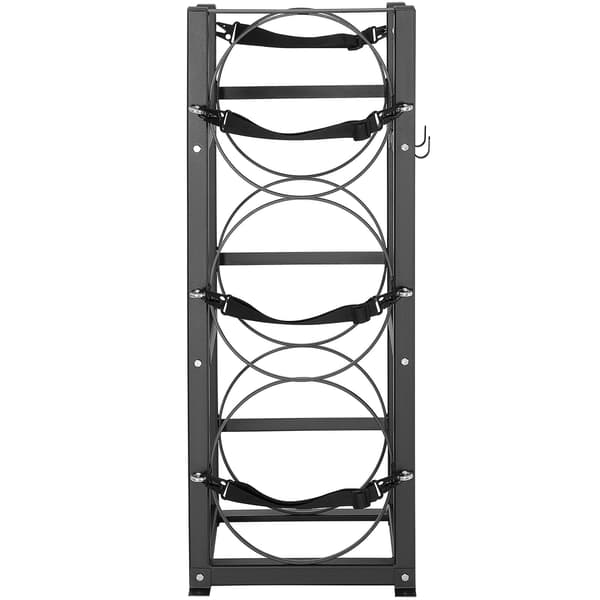 Kølemiddelcylinderstativ, rummer 3 x 30 lb tanke