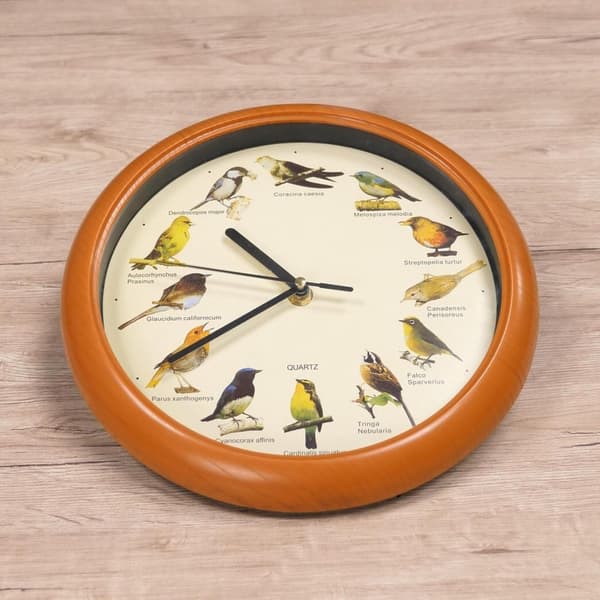 Geniala idéer Väggur Birdsong Design