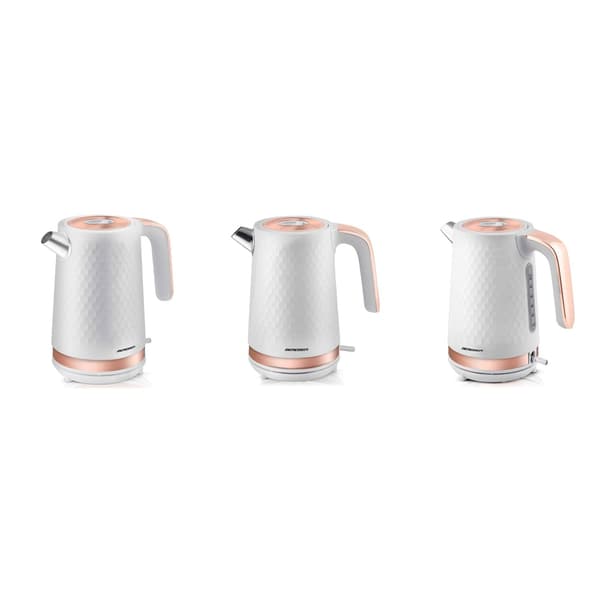Elektrisk Vattenkokare 1,7L BD-705 Vit/Koppar