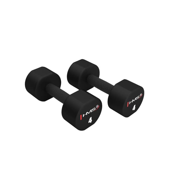 4 kg polyuretanhantlar, set om 2
