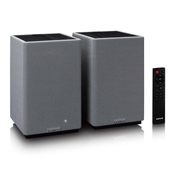 Bluetooth stereo reolhøjttalere, 80W RMS, DSP, RCA/USB