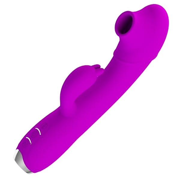 Pretty Love - Regina Genopladelig Vibrator-Sucker Purple