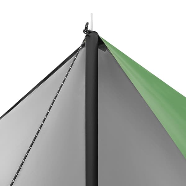 Camping Tarp 300x300 cm, Vihreä, Vedenpitävä