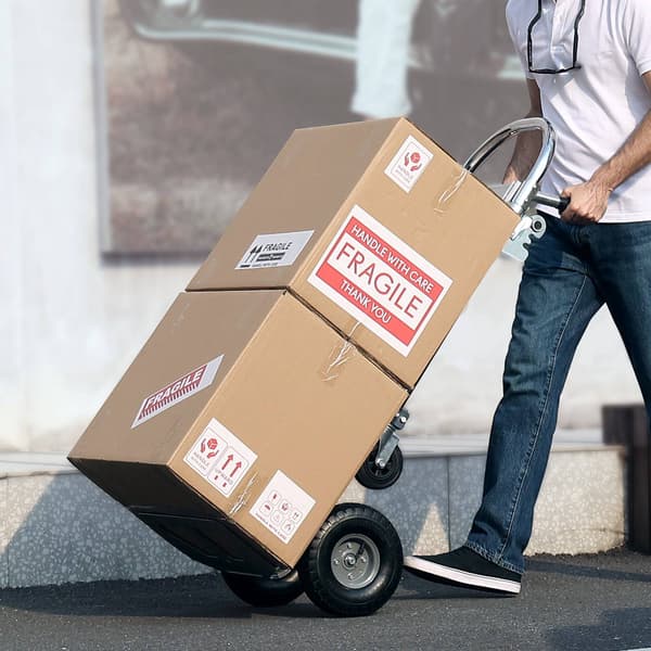 Konvertibel sækkevogn, 800 lb foldbar platformvogn