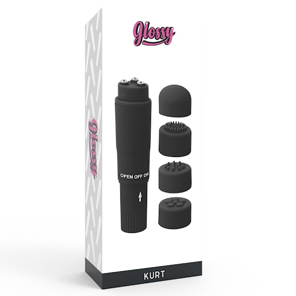 Glossy - Kurt Pocket Massager Sort