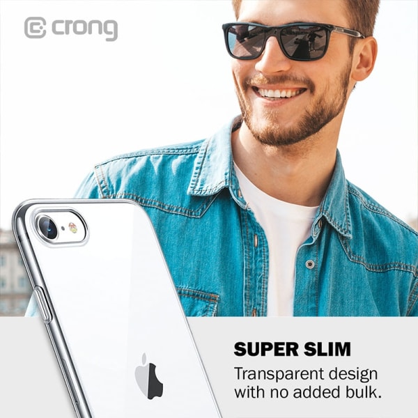 Crong Crystal Slim Cover - Suojakotelo SE 2020 / iPhone 8 / 7:ll