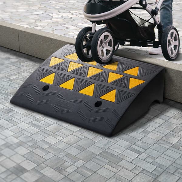 Gummikantramp 2-pack, 15 cm höjd, 15 tons kapacitet