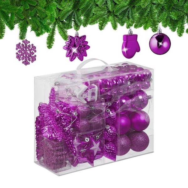 Julgranskulor i 100-pack