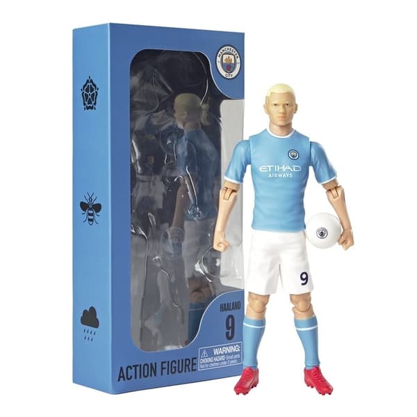 Haaland actionfigur 20 cm - samlerobjekt fodboldlegetøj