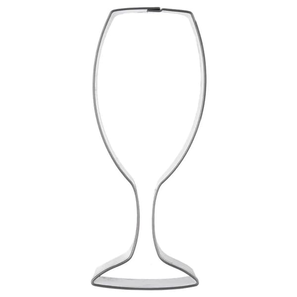 Kakform i rostfritt stål, champagneglas, 10,5 cm