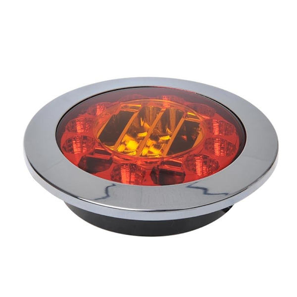 Takavalo 3 toimintoa 122mm 24LED kromi
