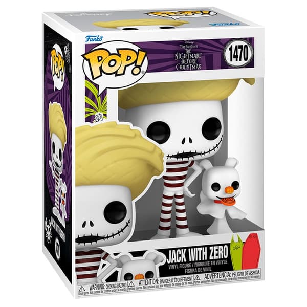 Jack Skellington Figuuri Zero kanssa Painajainen ennen joulua